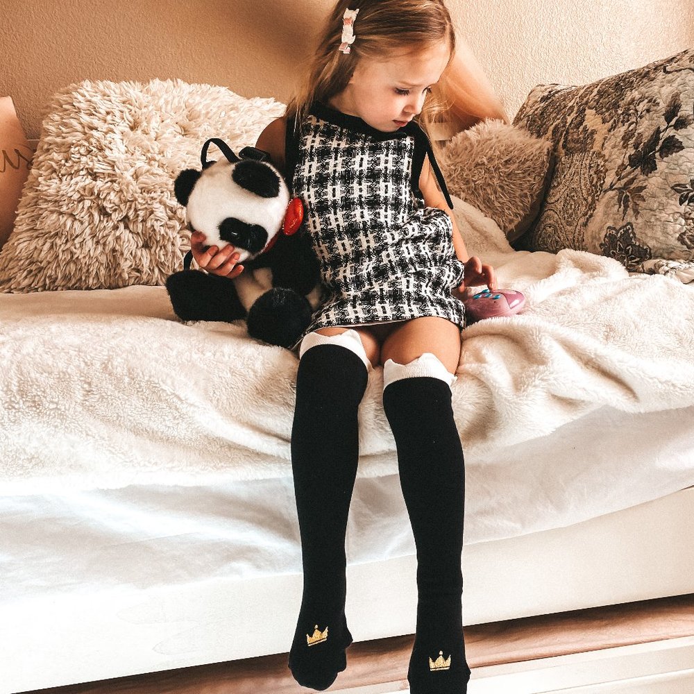 Over the Knew Girls Socks